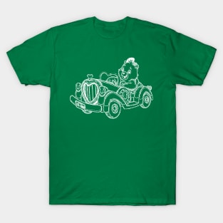 care bear rides in the car T-Shirt